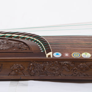 Phoebe zhennan woodcarving Dan Feng Chao Yang guzheng